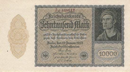 10000 Mark 1922 ro.69c J